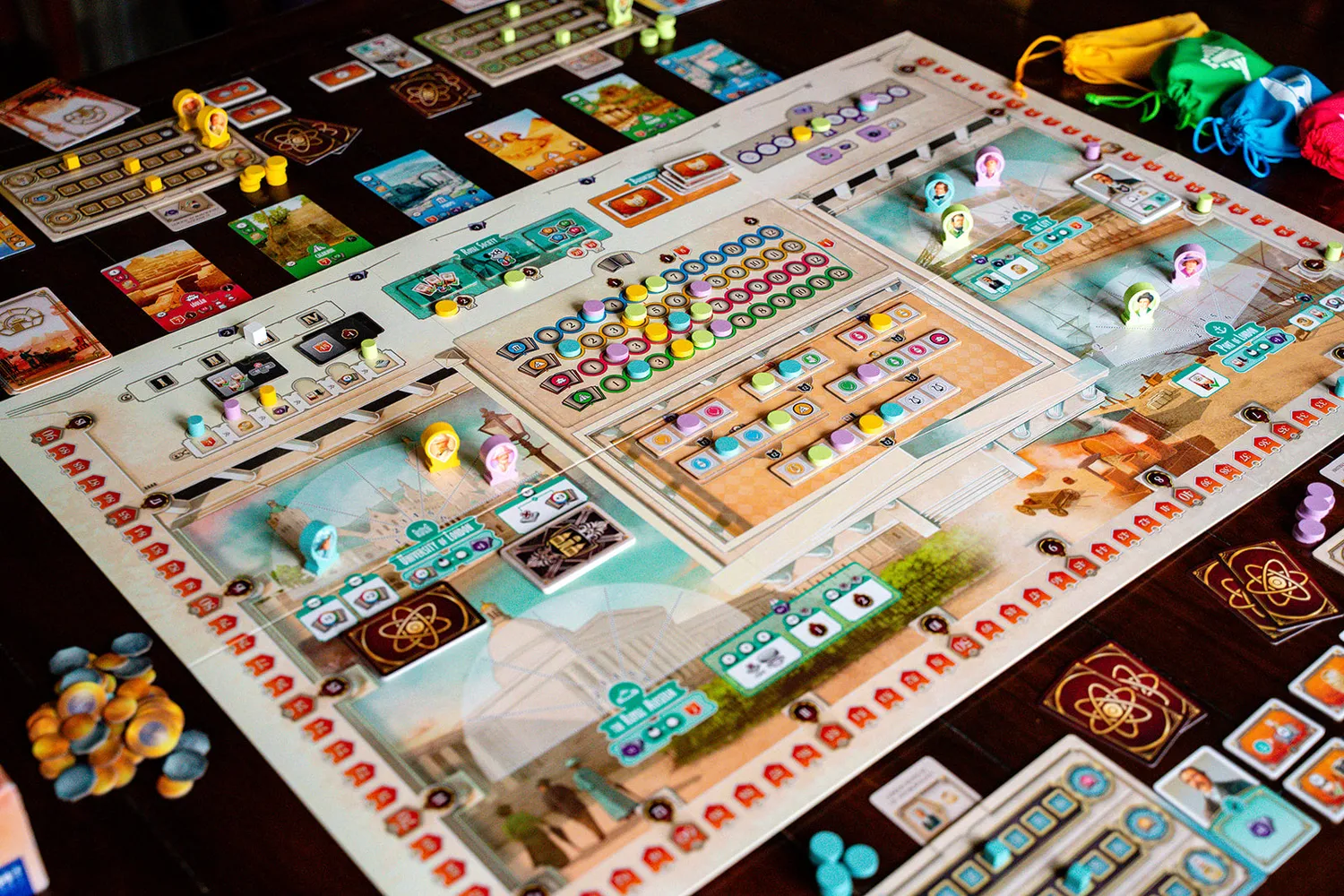 Capstone Royal Society of Archeology Brettspiel Expedition