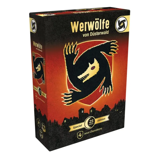 Asmodee Werwölfe von Düsterwald 25 Jahre Special Edition Party