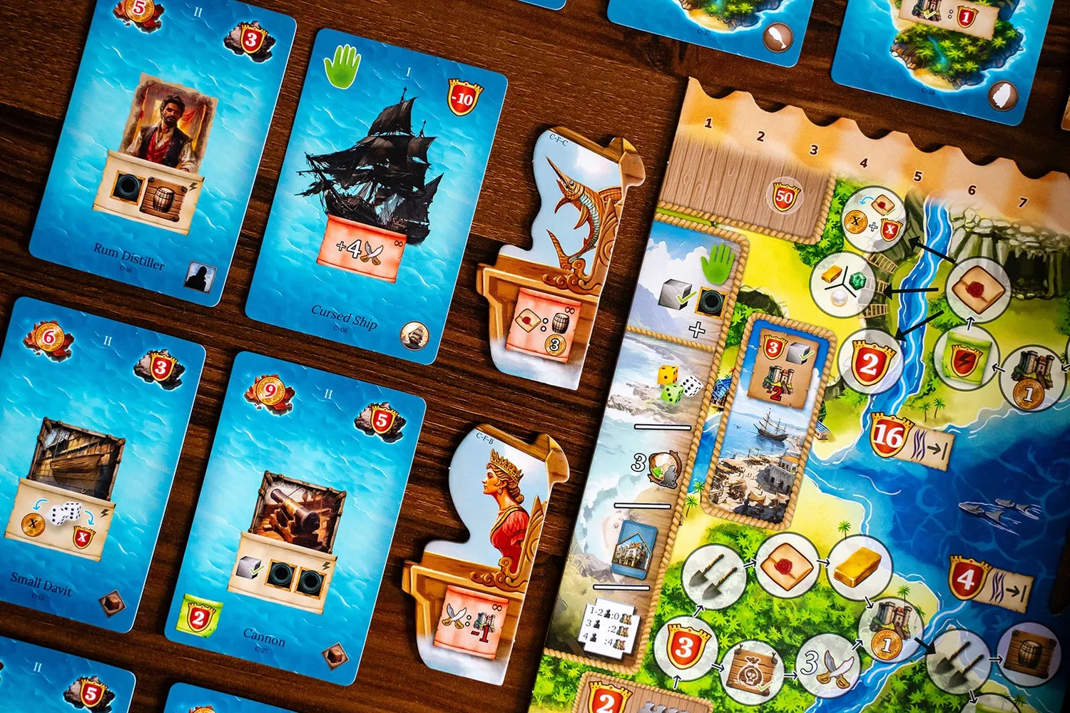 Capstone Pirates of Maracaibo Commanders Erweiterung Kanonen