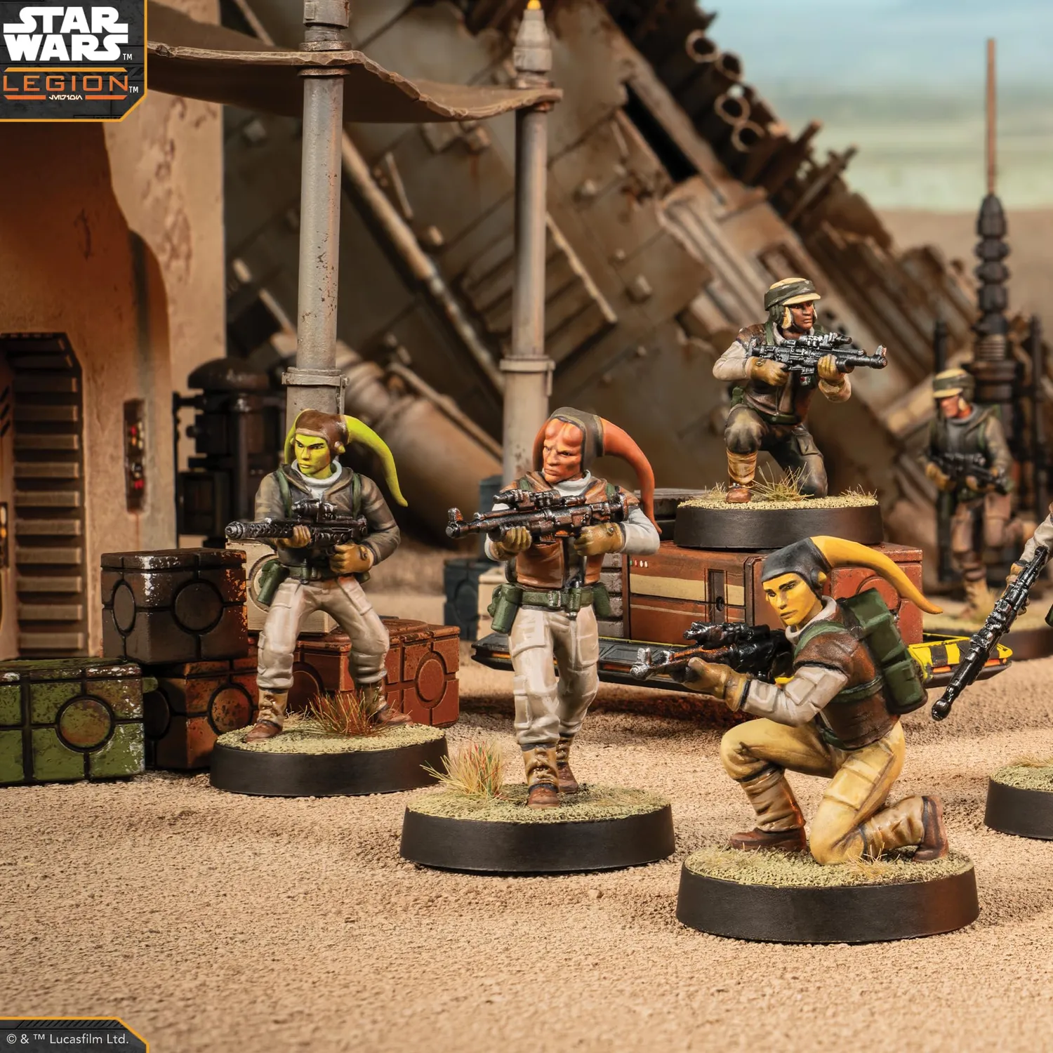 Asmodee Star Wars Legion Rebel Troopers Rebellentruppen Erweiterung Deutsch
