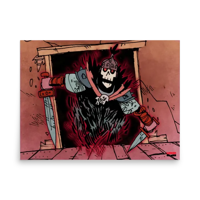 Leder Games Vast Haunted Hallways Art Print 12x18 matt