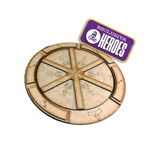 Cranio Barrage Wooden Wheel Holzrad Zubehör Ersatzteil