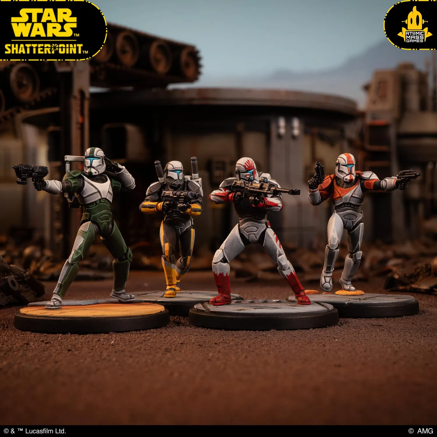 Star Wars Shatterpoint Delta Squad Form Up Squad Pack
