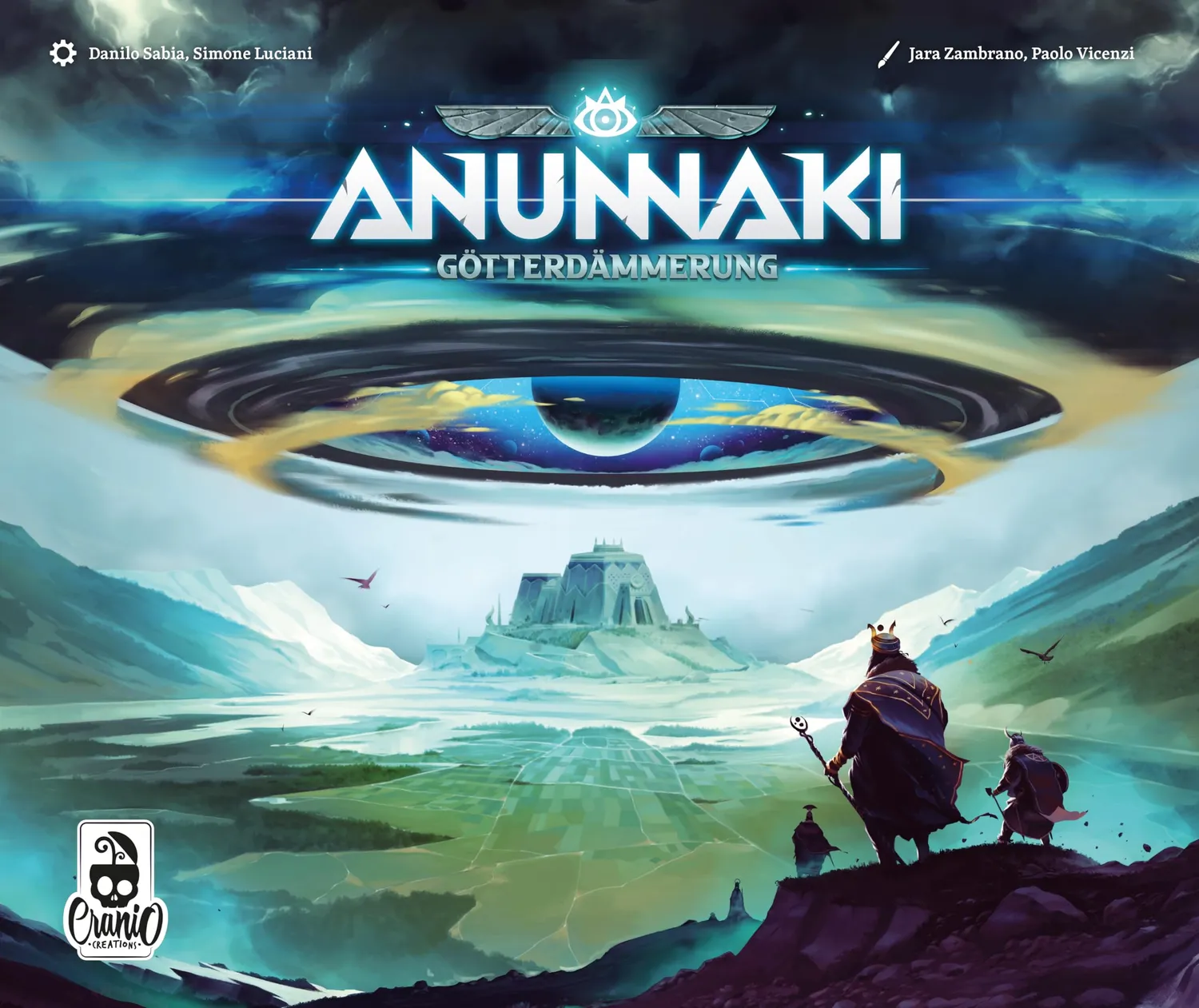 Cranio Anunnaki Götterdämmerung Strategiespiel 1-4 Spieler 90 Min