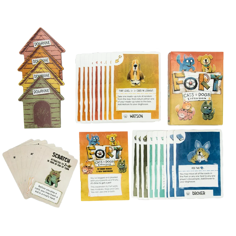 Leder Games Fort Cats & Dogs Erweiterung Haustiere