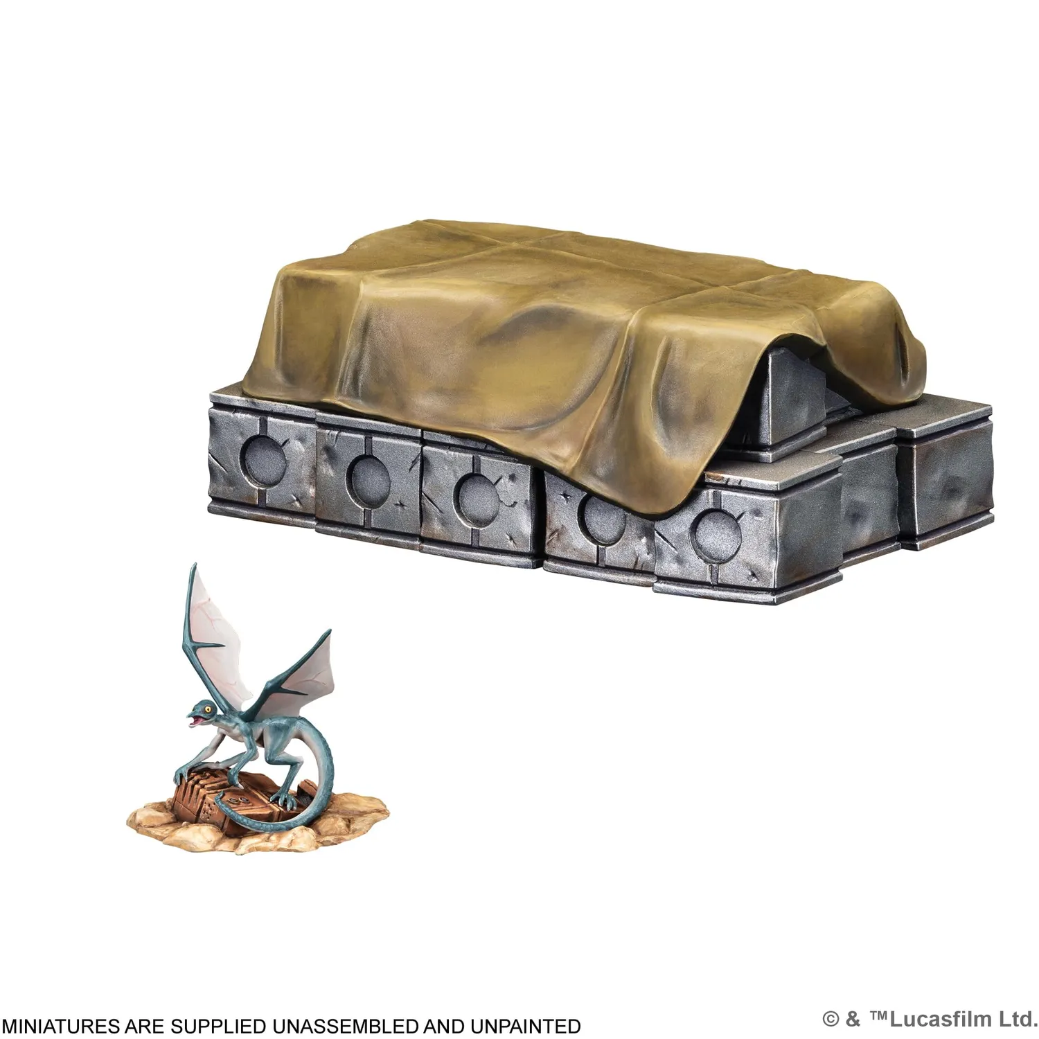 Asmodee Star Wars Shatterpoint Outer Rim Outpost Gelände Pack