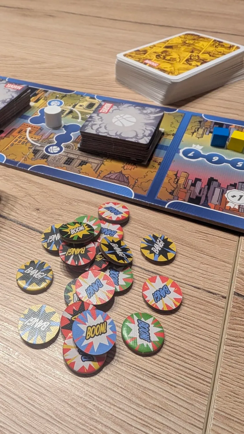 Asmodee Marvel Duell In New York Kartenspiel 2 Spieler