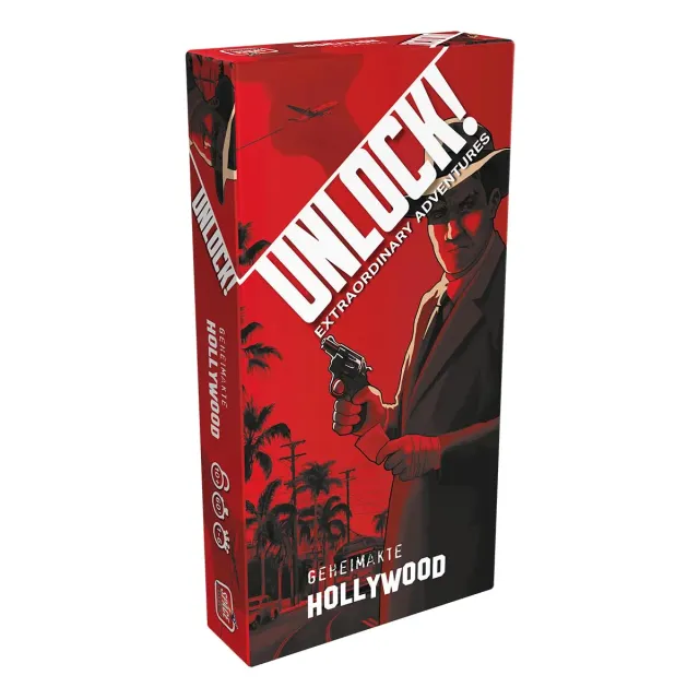 Unlock Geheimakte Hollywood Escape-Rätselspiel Deutsch 1-6 Spieler
