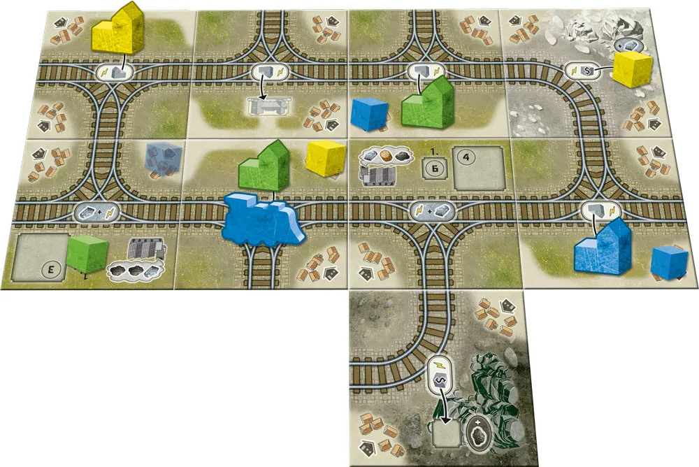 Spielefaible CUBE Express Brettspiel Würfel kurz