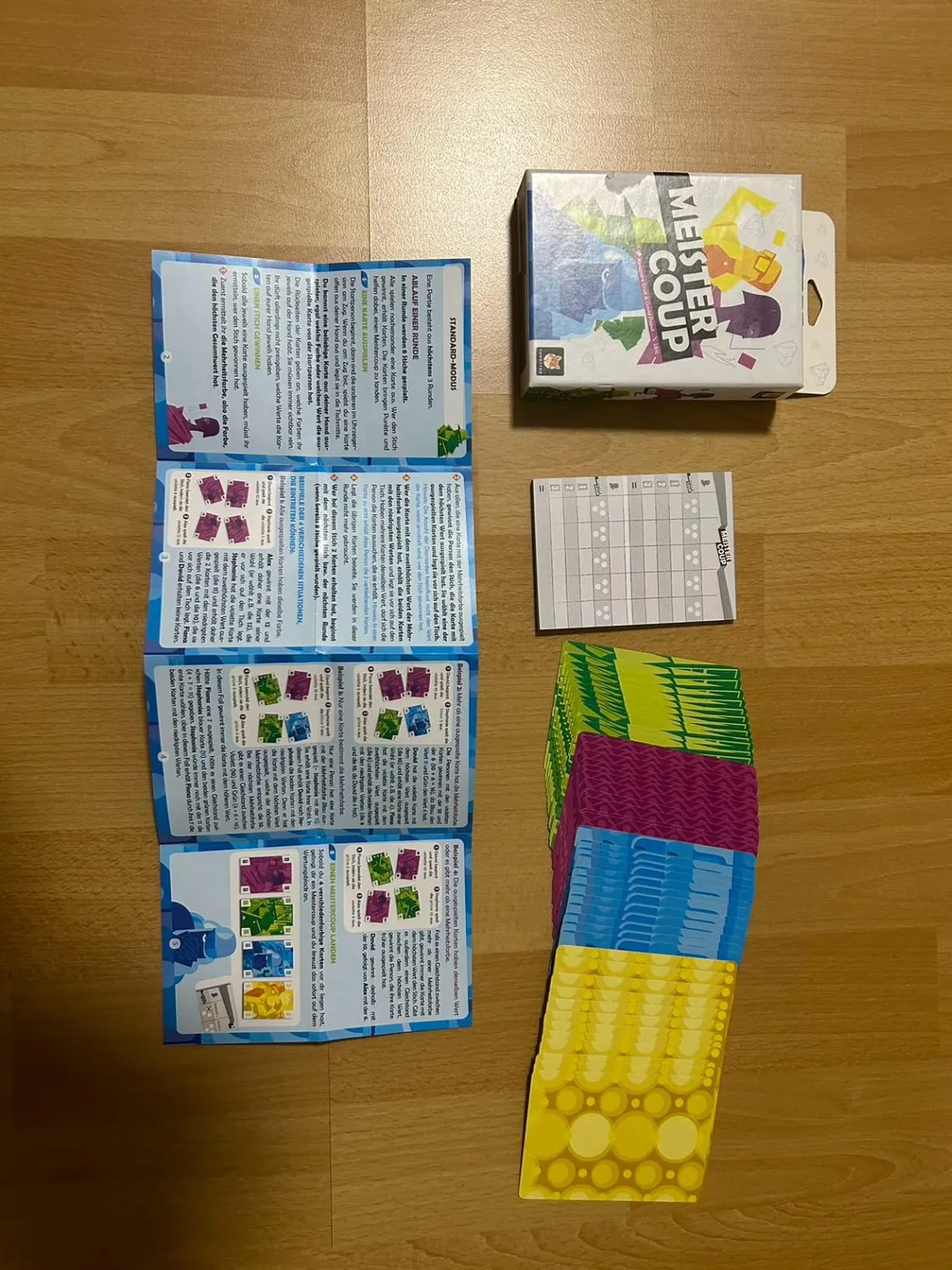 Funny Fox Meistercoup Kartenspiel Deutsch 3-6 Spieler