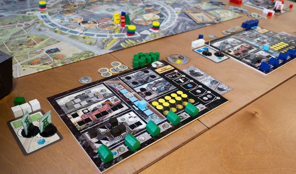 Spielefaible Schichtwechsel Brettspiel 2-4 Kumpel Zechenspiel