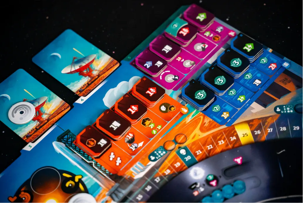 Cranio SETI Suche nach Leben Brettspiel Kennerspiel