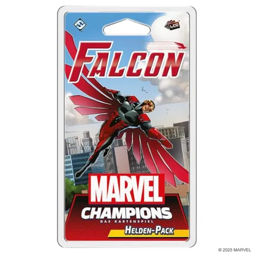 Asmodee Marvel Champions Falcon Helden-Erweiterung Deutsch