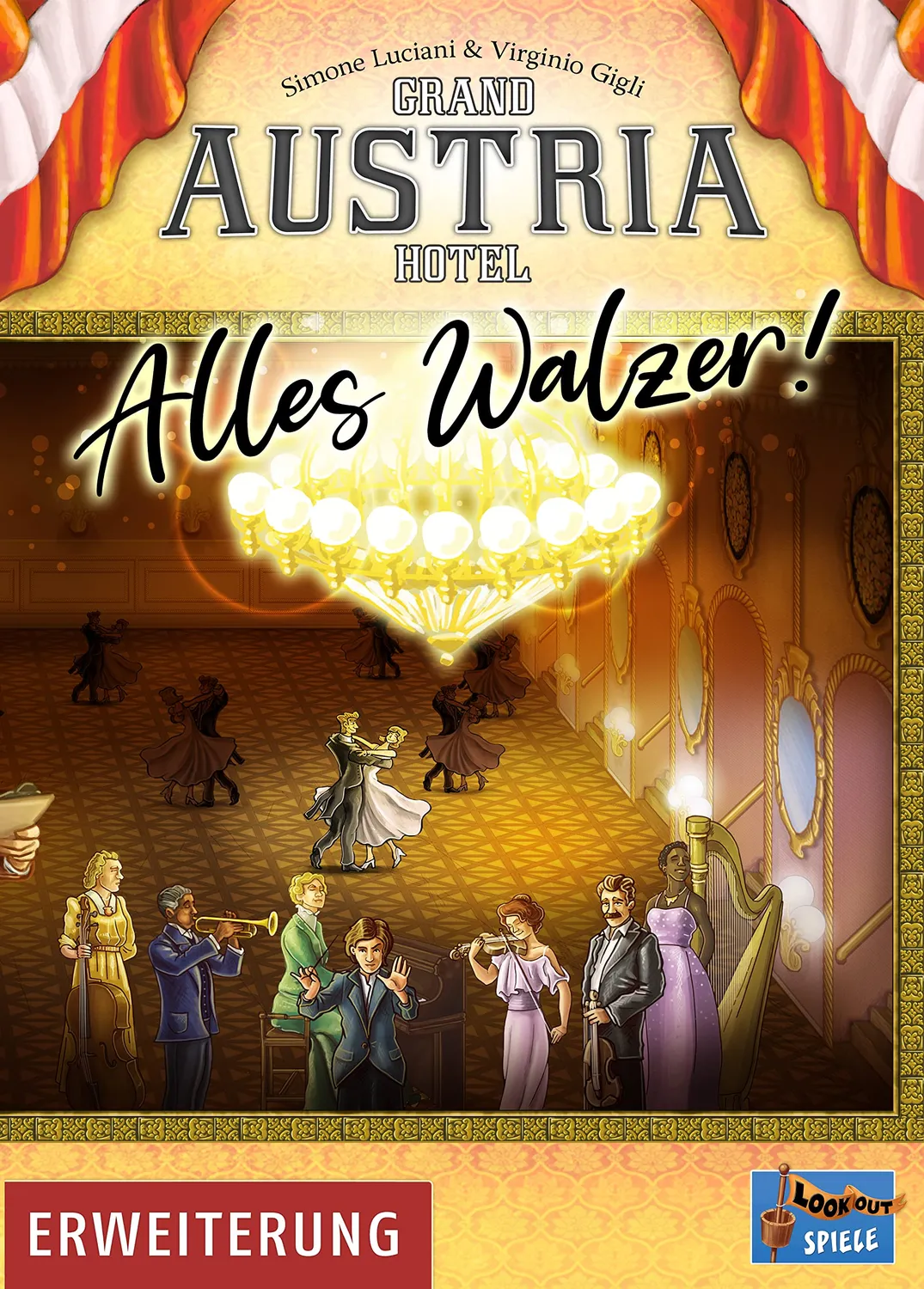 Lookout Grand Austria Hotel Alles Walzer Erweiterung Solo-Modus