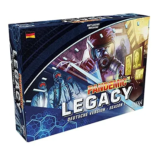 ZMan Pandemic Legacy Season 1 Brettspiel blau deutsch