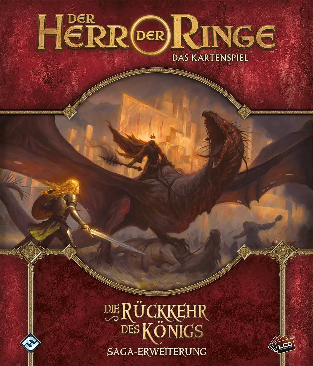 Asmodee Herr der Ringe Kartenspiel Rückkehr des Königs Saga-Erweiterung