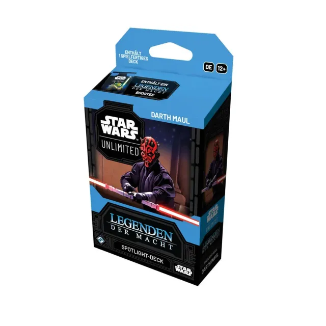 Asmodee Star Wars Unlimited Legenden Macht Darth Maul Deck 50 Karten