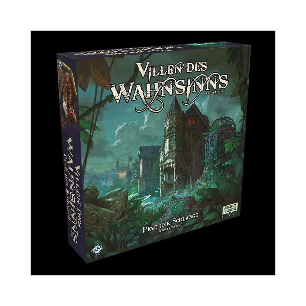 Fantasy Flight Games Villen des Wahnsinns Straßen von Arkham Erweiterung Deutsch