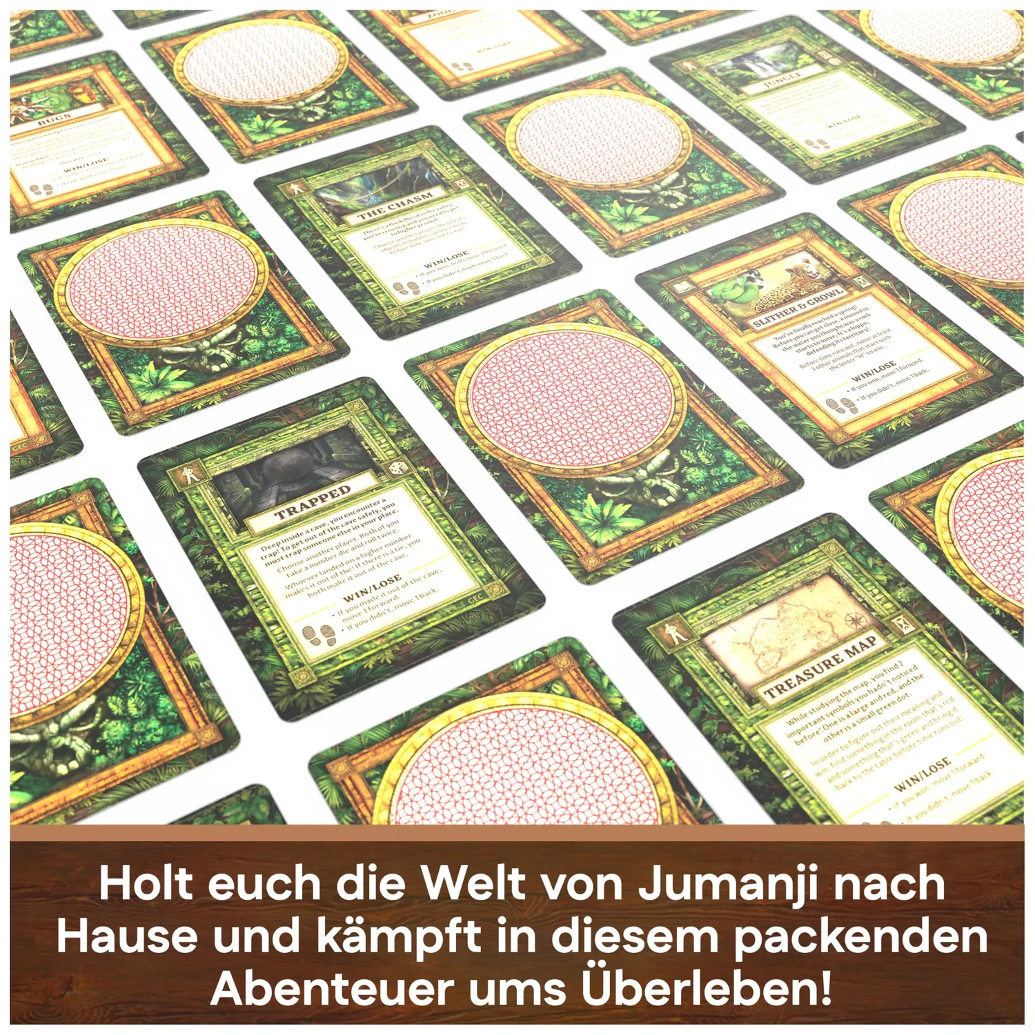 Jumanji Neuauflage 2026 Familienspiel Brettspiel 2-4 Spieler