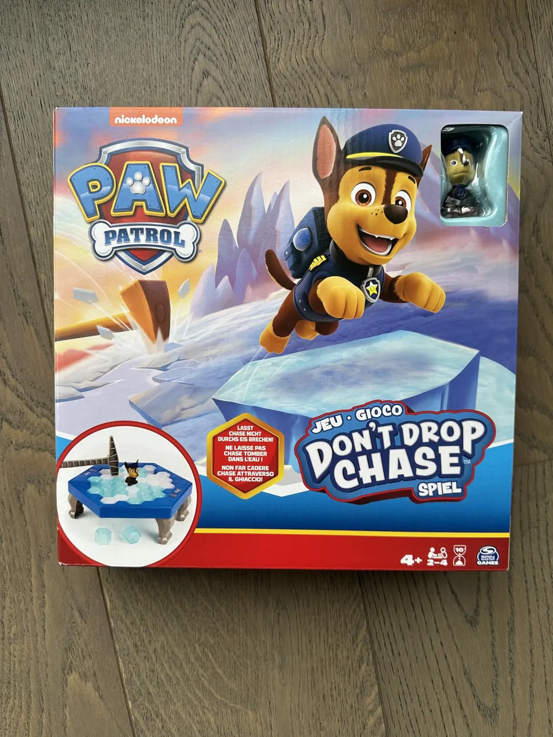 Spin Master PAW Patrol Don't Drop Chase Kinderspiel 2-4 Spieler