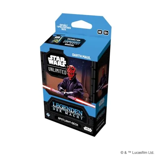 Asmodee Star Wars Unlimited Legenden der Macht Spotlight Deck