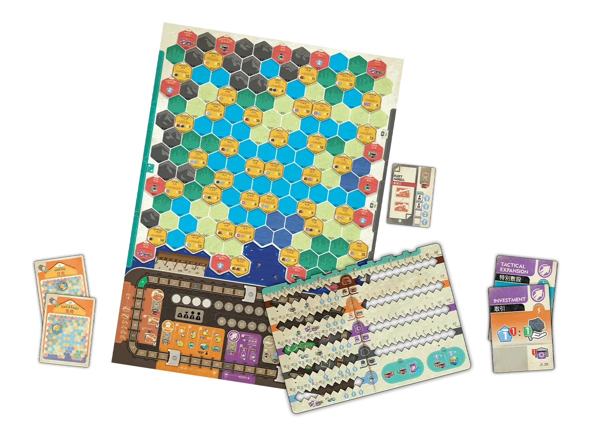 Cranio Railway Boom Kennerspiel Eisenbahn Meiji