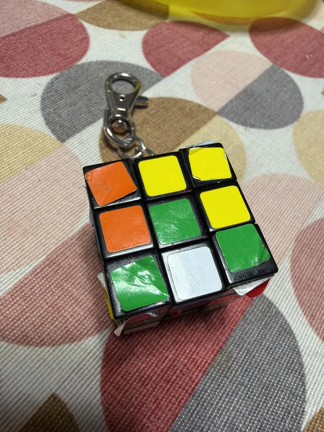 Rubik's 3x3 Zauberwürfel Mini Schlüsselanhänger