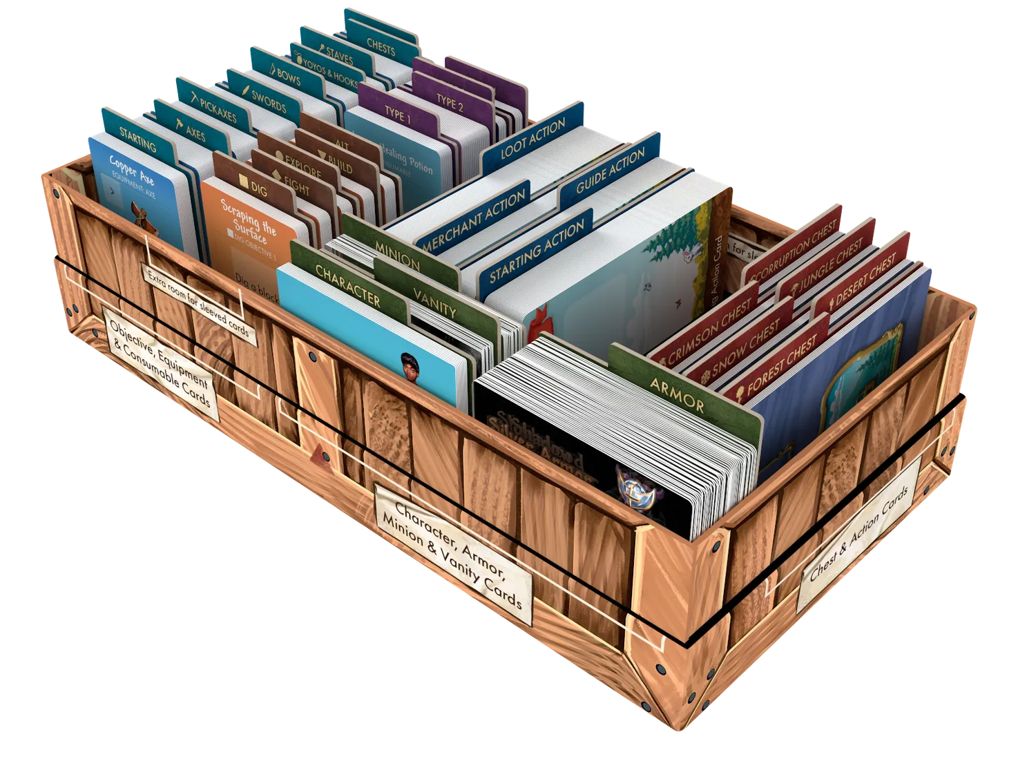 Paper Fort Terraria Retail Edition Brettspiel Kooperativ