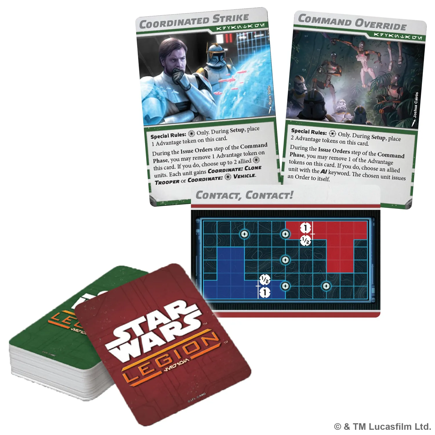 Asmodee Star Wars Legion Battle Deck Card Pack II Erweiterung