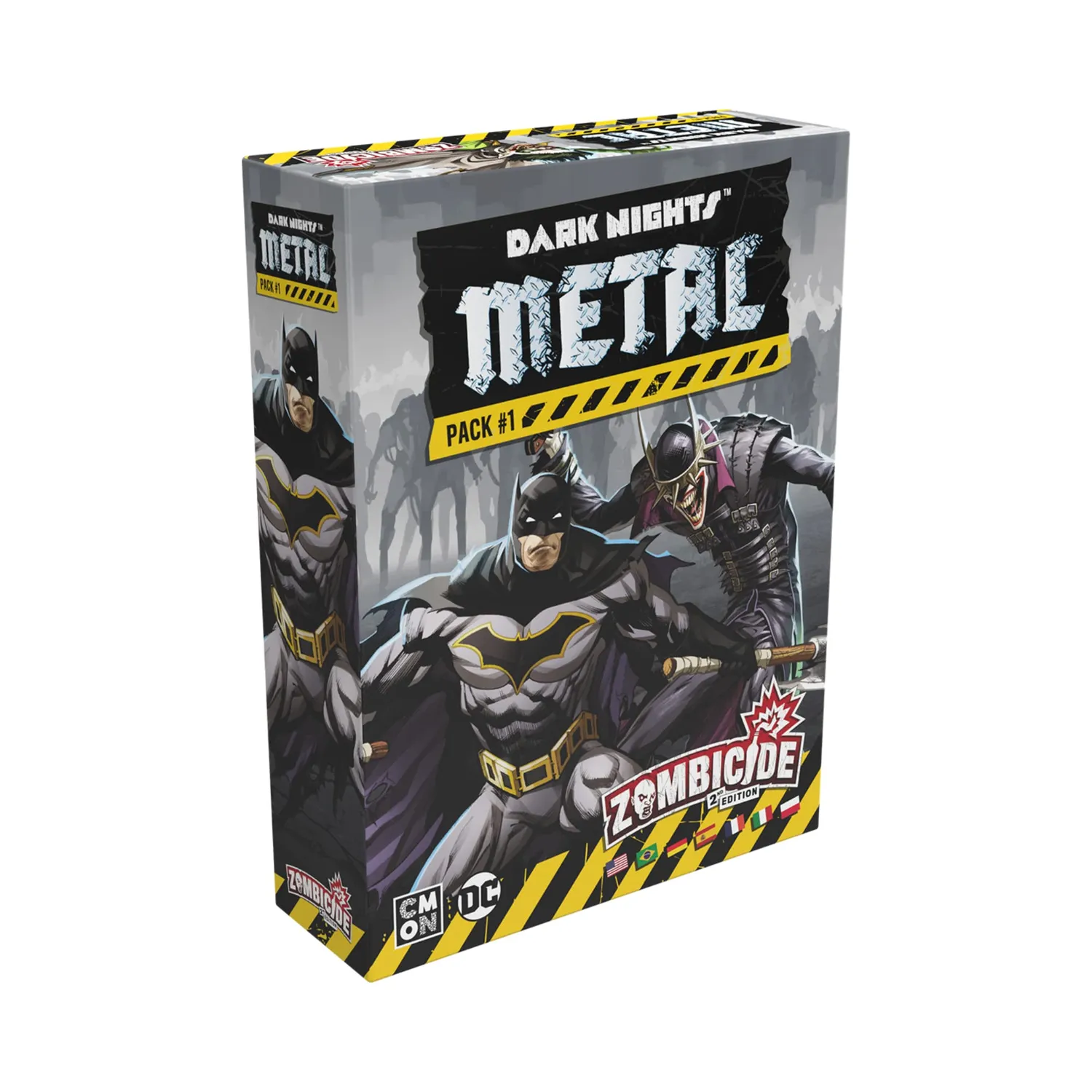 CMON Zombicide 2. Edition Batman Metal Pack 3 Erweiterung
