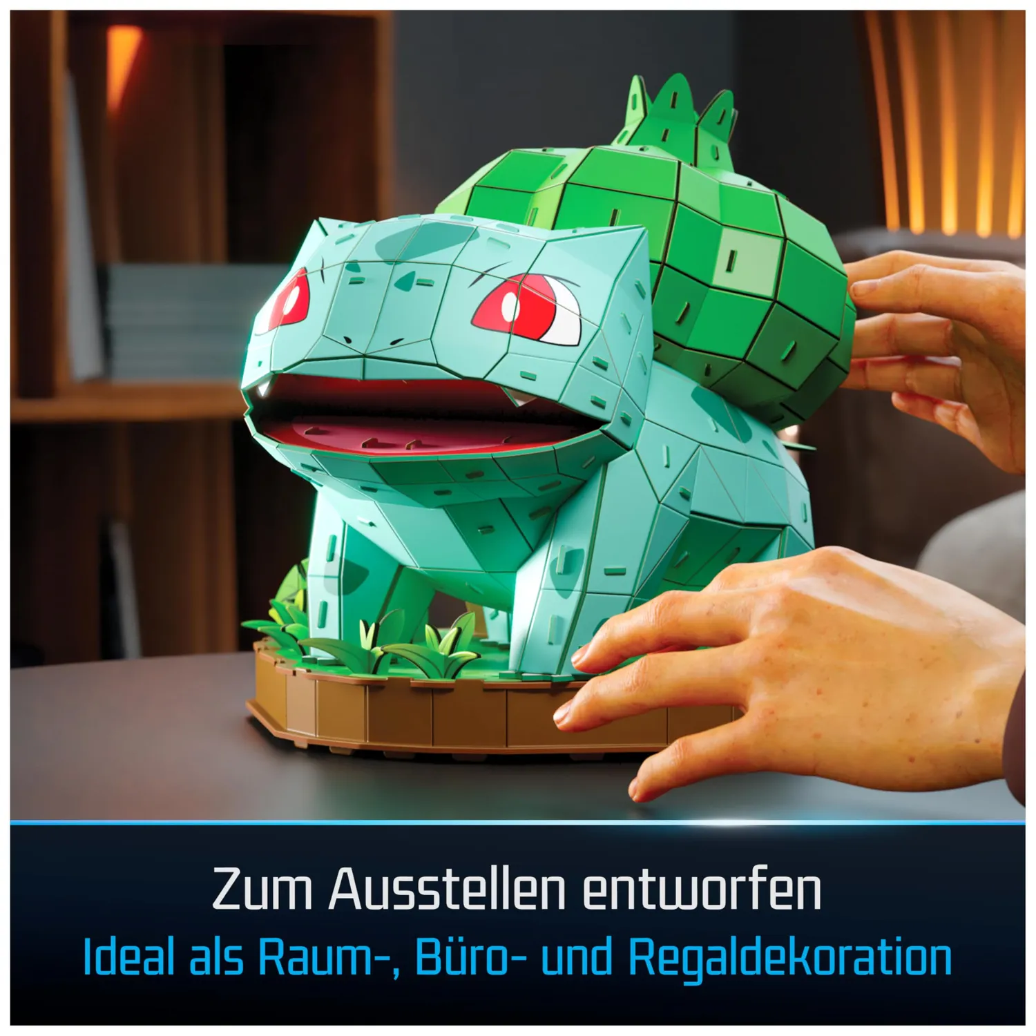 4D Build Pokémon Bisasam 3D-Puzzle 195 Teile ab 12 Jahren