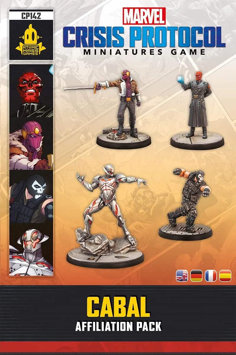 Asmodee Marvel Crisis Protocol Cabal Erweiterung Tabletop Deutsch