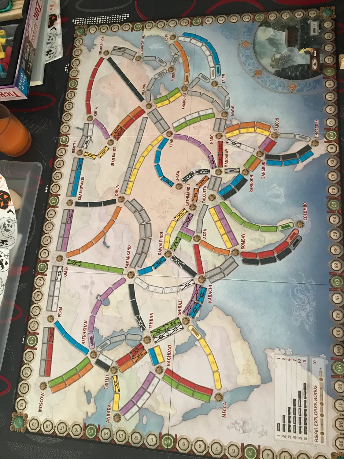 Asmodee Zug um Zug Europa Brettspiel Deutsch 2-6 Spieler