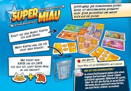 Space Cow Super Miau Kartenspiel Deutsch ab 6 Jahren