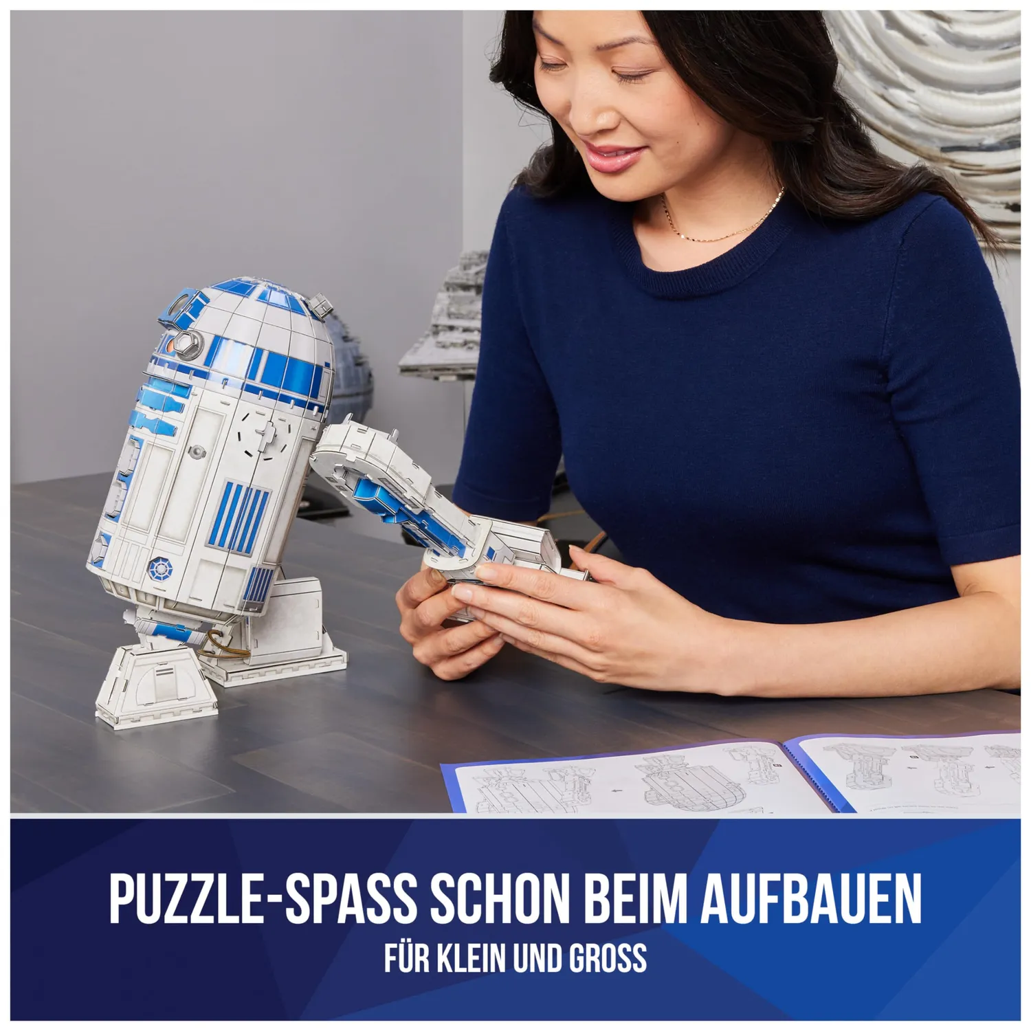 4D Build Star Wars R2-D2 3D-Puzzle 201 Teile