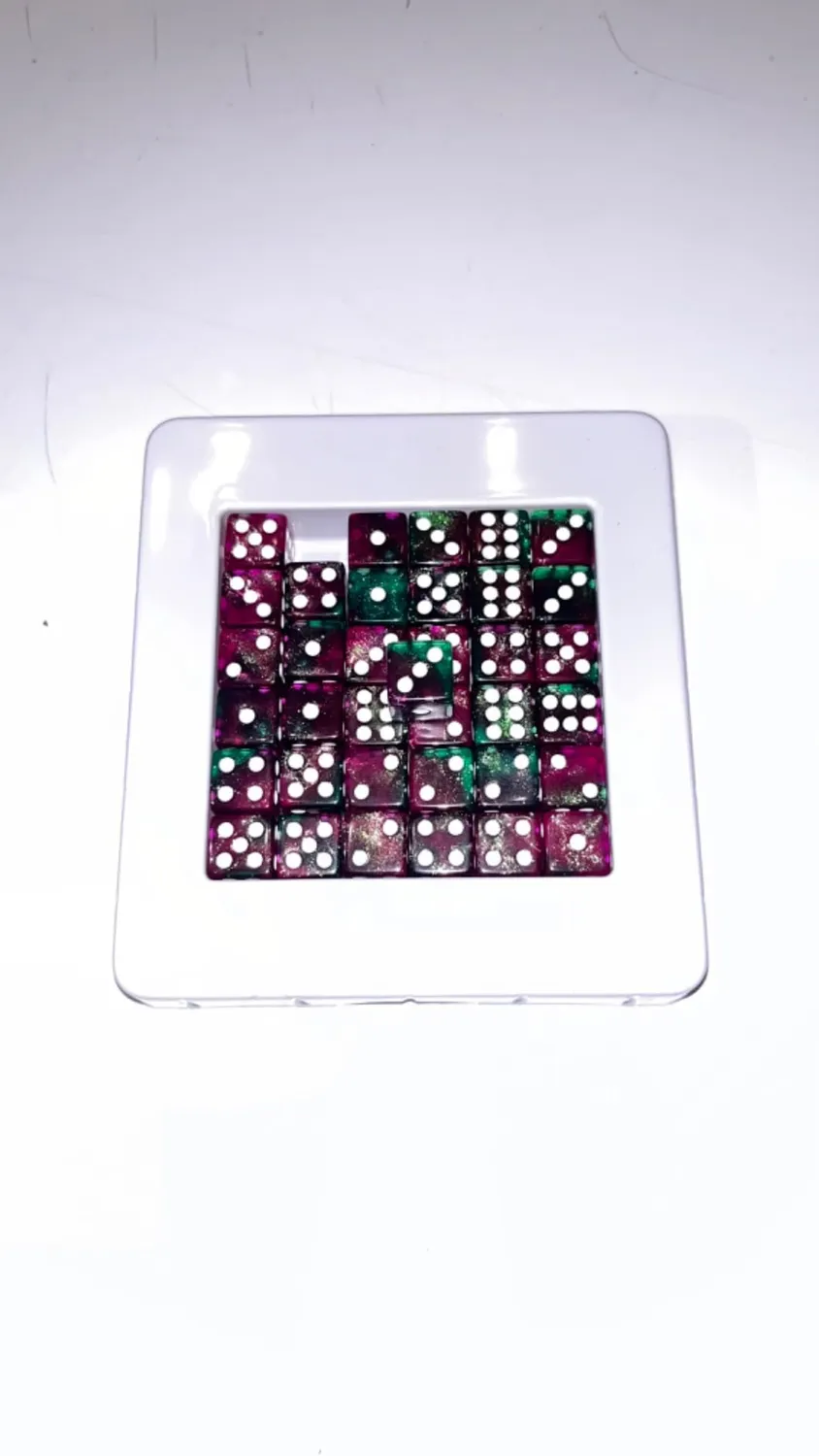 Gamegenic Galaxy Aurora D6 Würfelset 36x 12 mm