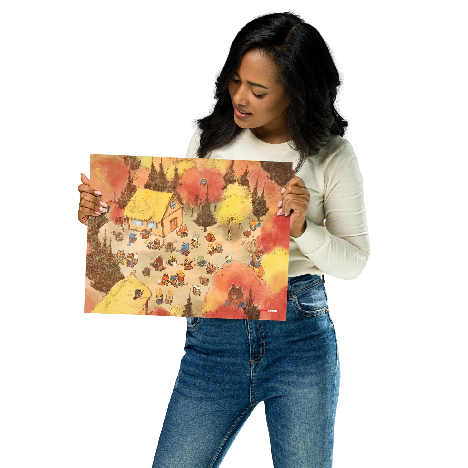 Leder Games Root Hirelings Kunstdruck 30x40cm