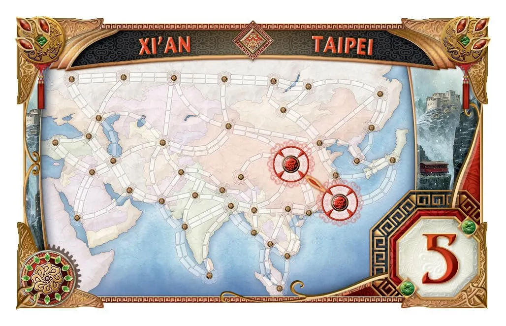 Asmodee Zug um Zug Europa Brettspiel Deutsch 2-6 Spieler