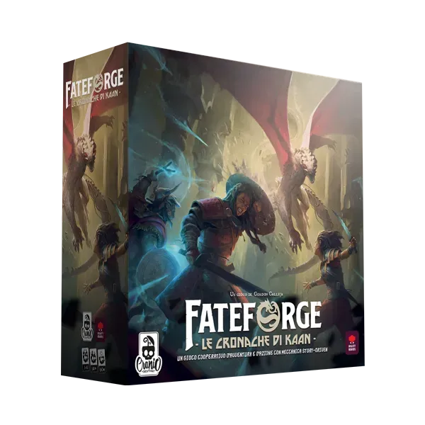 Cranio Fateforge Le Cronache di Kaan Brettspiel Kampagne