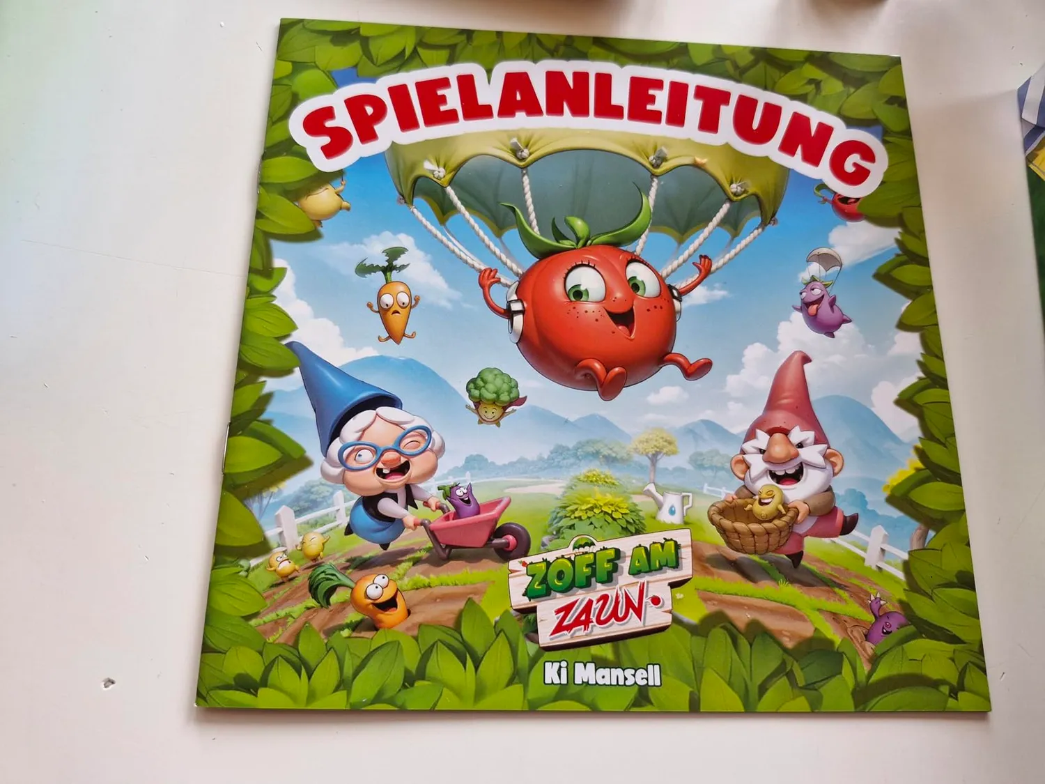 Asmodee Zoff am Zaun Strategiespiel 2 Spieler Garten