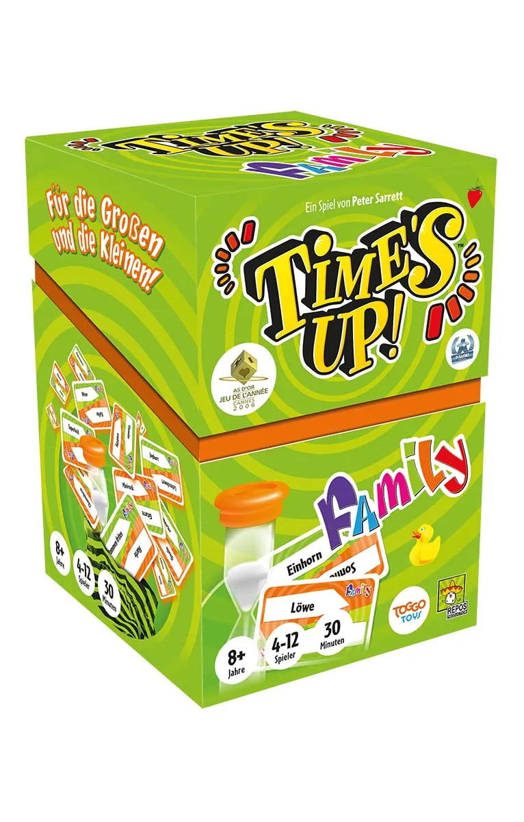 Asmodee Times Up Party Partyspiel 4-12 Spieler Deutsch