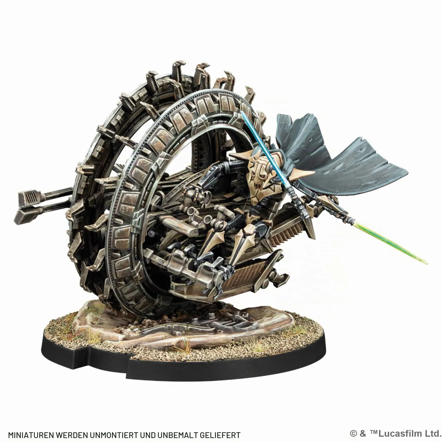Asmodee Star Wars Legion Grievous TSMEU-6 Wheel Bike Erweiterung