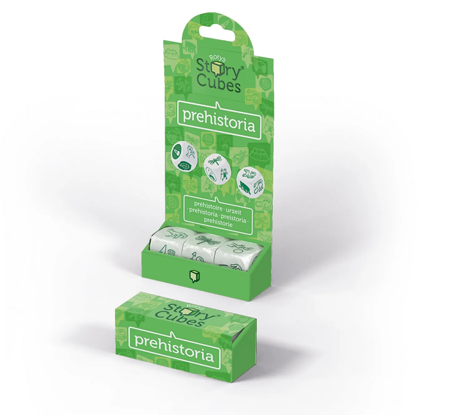 Story Cubes Primal Erzählspiel 9 Würfel