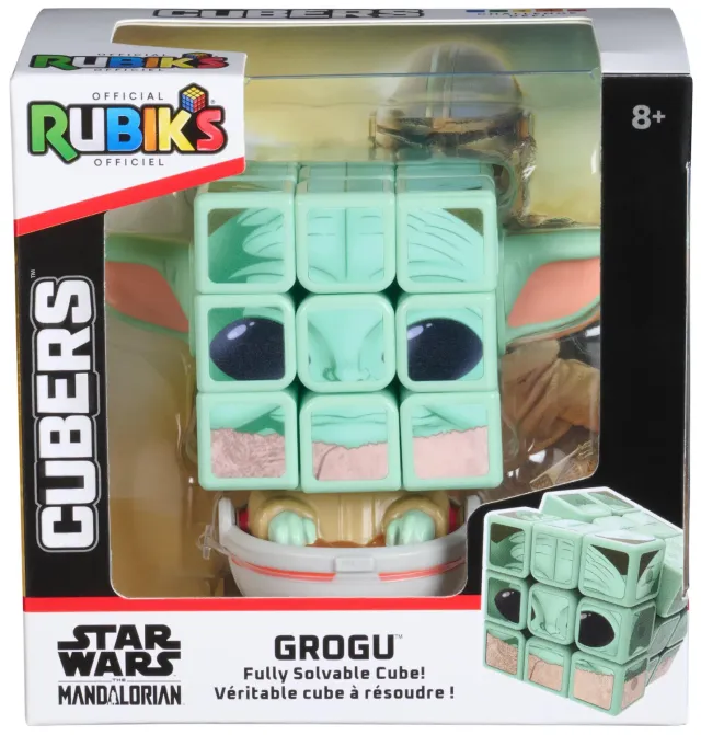 Rubik's Cubers Grogu Zauberwürfel 3x3 mit Zubehör