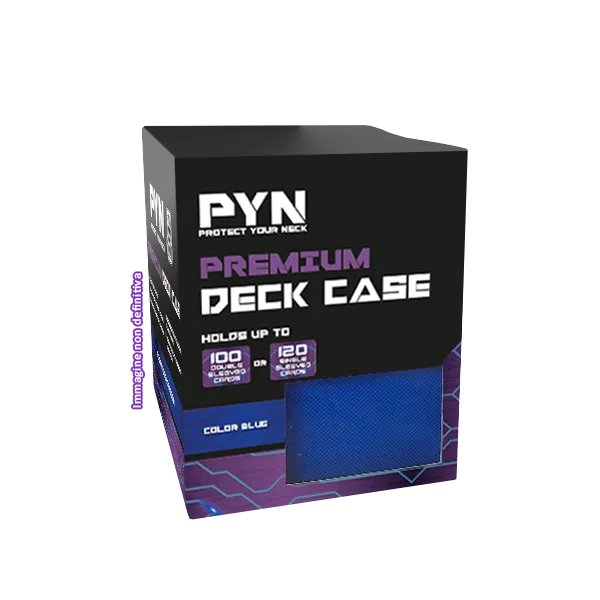 PYN Premium Deck Case Deckbox 100 Karten Rot
