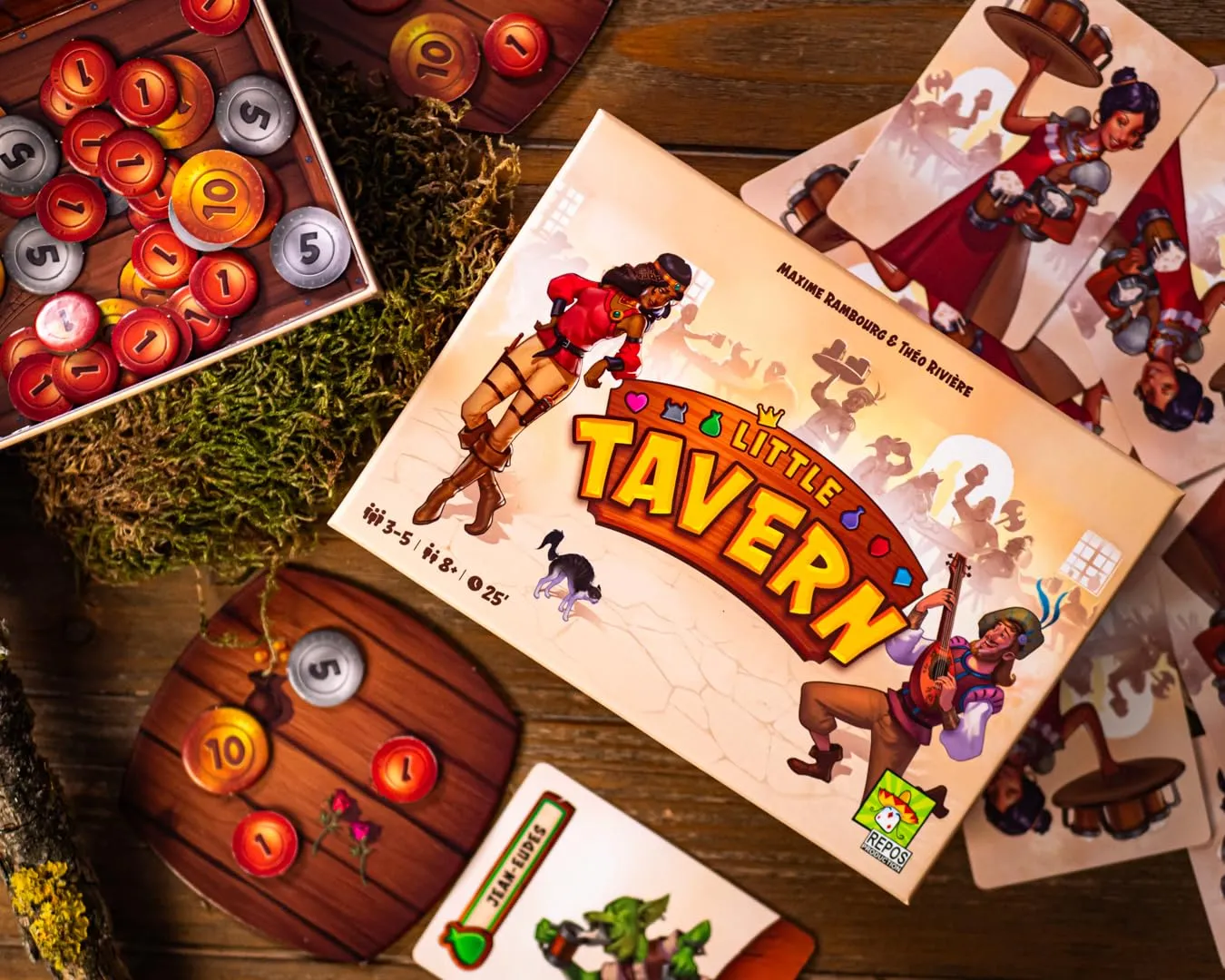 Repos Production Little Tavern Kartenspiel Deutsch Trinkgeld