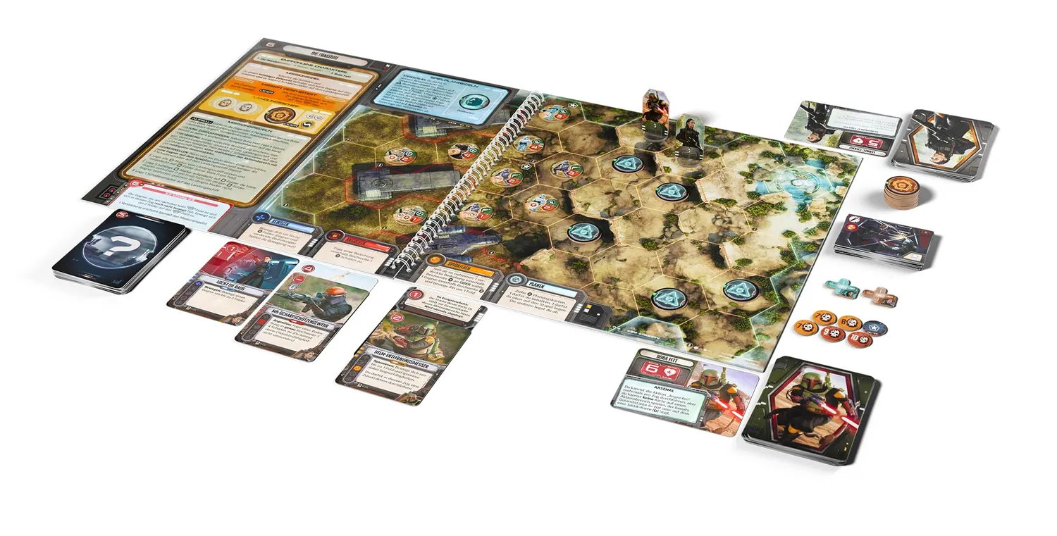Asmodee The Mandalorian Adventures Ein Clan von Zweien Erweiterung