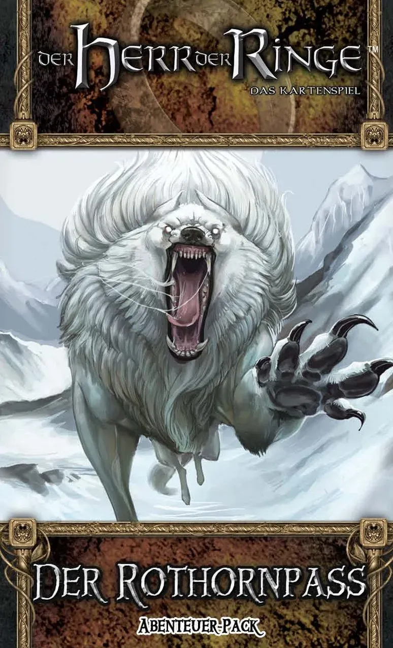 Fantasy Flight Herr der Ringe LCG Der Rothornpass Abenteuerpack Deutsch