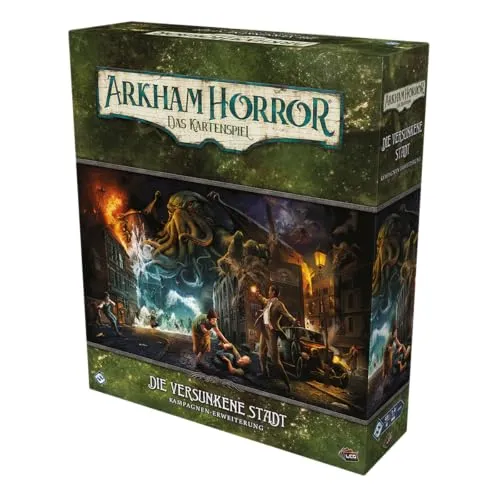Arkham Horror Das Kartenspiel Versunkene Stadt Kampagne