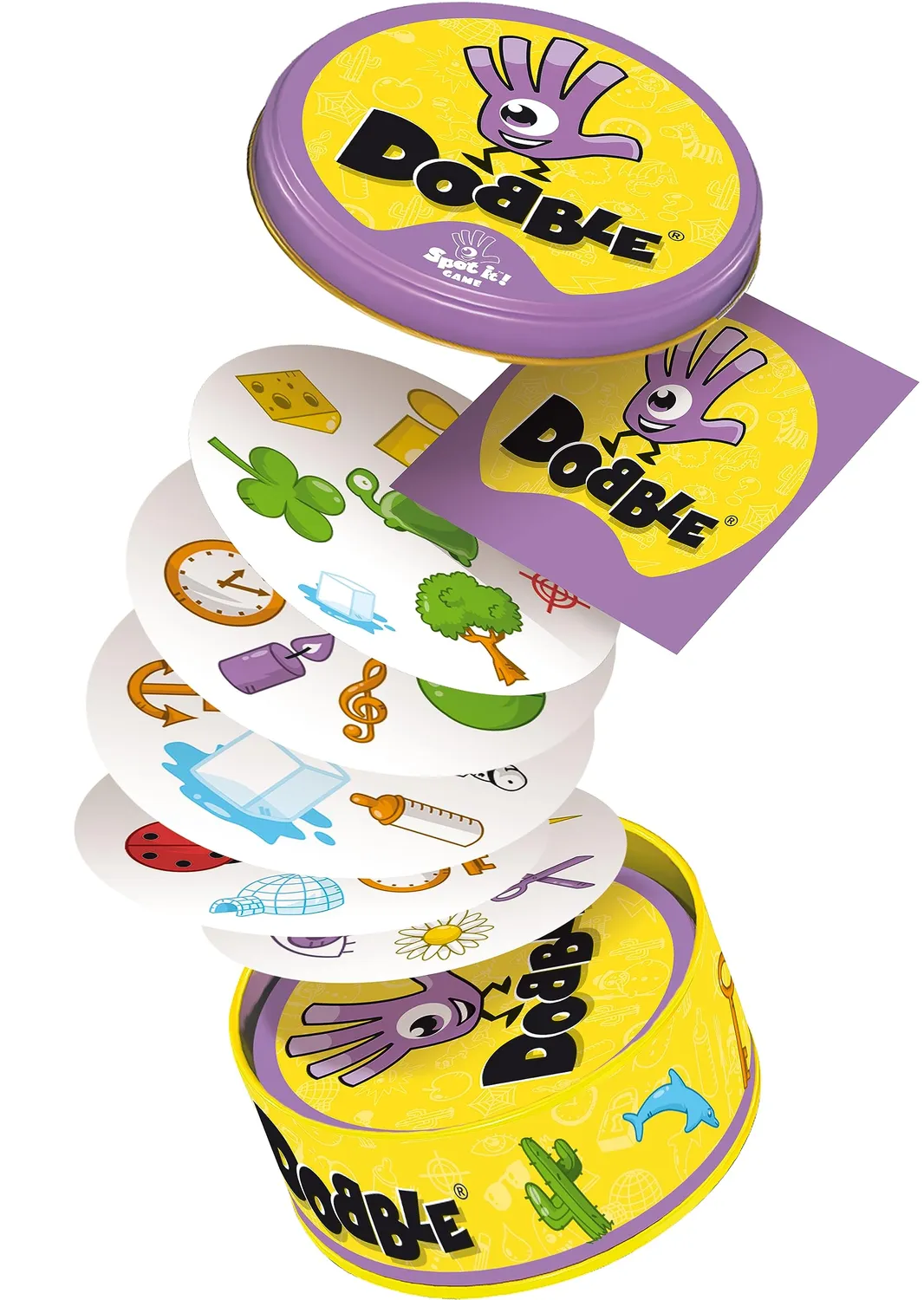 Asmodee Dobble Classic Kartenspiel Eco-Sleeve Symbole